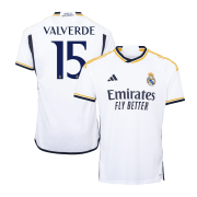 Real Madrid 23/24 Home Soccer Jersey Football Shirt VALVERDE #15