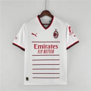 AC Milan 22/23 Away White Soccer Jersey Football Shirt