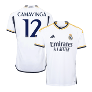 Real Madrid 23/24 Home Soccer Jersey Football Shirt CAMAVINGA #12