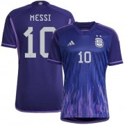 Argentina World Cup 2022 Away MESSI Soccer Jersey Football Shirt