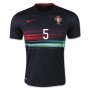 Portugal 2015-16 F. COENTRAO #5 Away Soccer Jersey