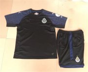 Kids Chivas Away 2017/18 Black Soccer Kits (Shirt+Shorts)