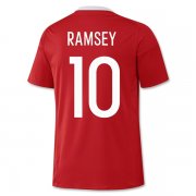 Wales Home 2016 RAMSEY 10 Soccer Jersey Shirt