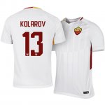 Roma Away 2017/18 Aleksandar Kolarov #13 Soccer Jersey Shirt