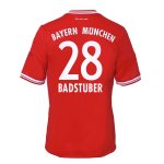 13-14 Bayern Munich #28 Badstuber Home Soccer Jersey Shirt