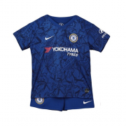 Kids Chelsea 2019-20 Home Soccer Kits(Shirt+Shorts)