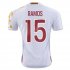 Spain Away 2016 RAMOS #15 Soccer Jersey