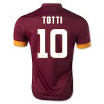 AS Roma 14/15 TOTTI #10 Home Soccer Jersey
