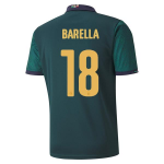19-20 Italy Third Green #18 BARELLA Soccer Jersey Shirt