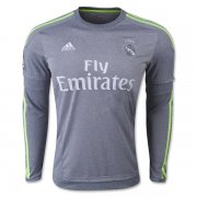 Real Madrid 2015-16 LS Away Soccer Jersey