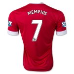 Manchester United Home 2015-16 MEMPHIS #7 Soccer Jersey