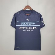 Manchester City 21-22 Third Navy Soccer Jersey Football Shirt