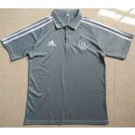 Manchester United 2017/18 Grey Polo Jersey Shirt