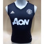 Manchester United Black 2016/17 Vest Soccer Jersey Shirt