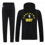 25/26 Juventus Black Hoodie Suit