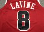 CHICAGO BULLS RED JERSEY LAVINE #8