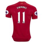 Liverpool Home 2016-17 FIRMINO 11 Soccer Jersey shirt