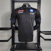 Napoli/Naples 23/24 Black Polo Shirt Football Shirt