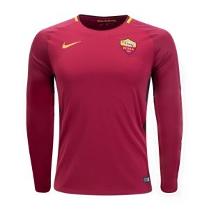 AS Roma Home 2017/18 LS Soccer Jersey Shirt