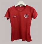 Canda World Cup 2022 Home Red Women's Soccer Jersey