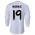 13-14 Real Madrid #19 MODRIC Home Long Sleeve Jersey Shirt