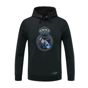 Real Madrid 20-21 Black Hoodie Sweater