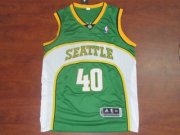 Seattle SuperSonics Shawn Kemp #40 Green Jerseys
