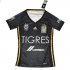 Women's Tigres UANL Away 2017/18 Black 6 starsSoccer Jersey Shirt