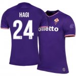 Fiorentina Home 2017/18 #24 anis Hagi Soccer Jersey Shirt