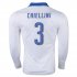 Italy LS Away 2016 CHIELLINI #3 Soccer Jersey