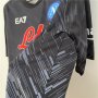 Napoli 23/24 Soccer Shirt Third Black Football Shirt