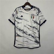 2023 Italy Football Shirt Away White Soccer Jersey