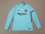 Barcelona Away 2017/18 LS Soccer Jersey Shirt