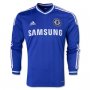 13-14 Chelsea #28 AZPILICUETA Home Long Sleeve Jersey Shirt