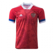 Russia 2020 Home Red Soccer Jersey Shirt