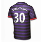12/13 Arsenal #30 Benayoun Away Soccer Jersey Shirt