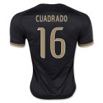 Juventus 2015-16 Third Soccer Jersey CUADRADO #16