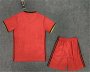 Belgium 20-21 Euro Soccer Shirt Red Kids Kit(Shirt+Shorts)