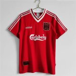95/96 Liverpool Retro Red Soccer Jersey Football Shirt