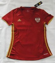 Russia Euro 2016 Women's Home Soccer Jersey