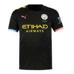 2019-20 MANCHESTER CITY AWAY SOCCER JERSEY SHIRT