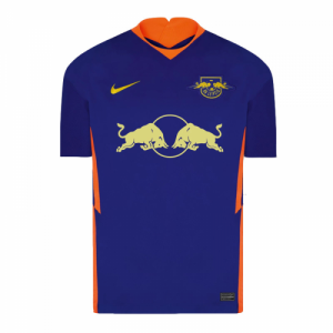 20-21 RB Leipzig Away Blue Soccer Jersey Shirt