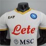 Napoli 21-22 Third White Soccer Jersey Football Shirt (Player Version)