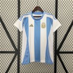 Women's 2024 Argentina Home Soccer Jersey Football Shirt
