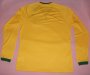 2014 World Cup Brazil Home Long Sleeve Yellow Jersey Shirt