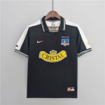 Colo-Colo Retro Soccer Jersey 1999 Black Away Football Shirt