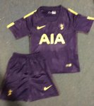 Kids Tottenham Hotspur Third 2017/18 Soccer Kit(Shirt+Shorts)
