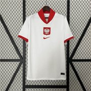 Poland UEFA Euro 2024 Home Soccer Jersey Football Shirt