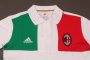 2014 AC MILAN WHITE SHORT SLEEVE POLO T-SHIRT