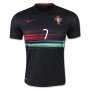 Portugal 2015-16 RONALDO #7 Away Soccer Jersey